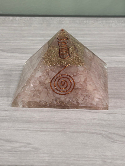 Rose Quartz Pyramid