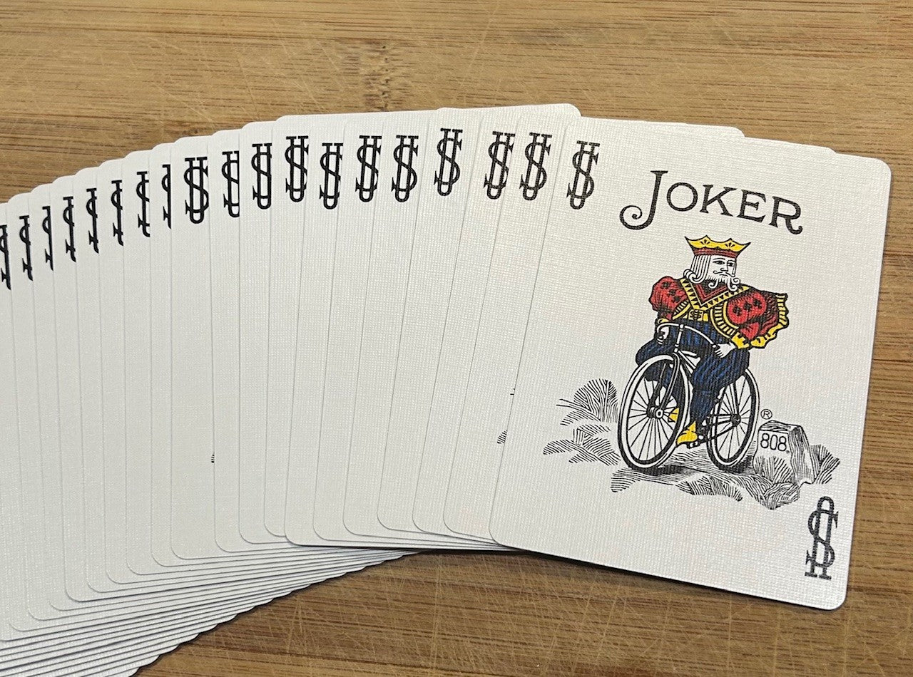 Blue One-Way Forcing Deck - Colored Joker Only