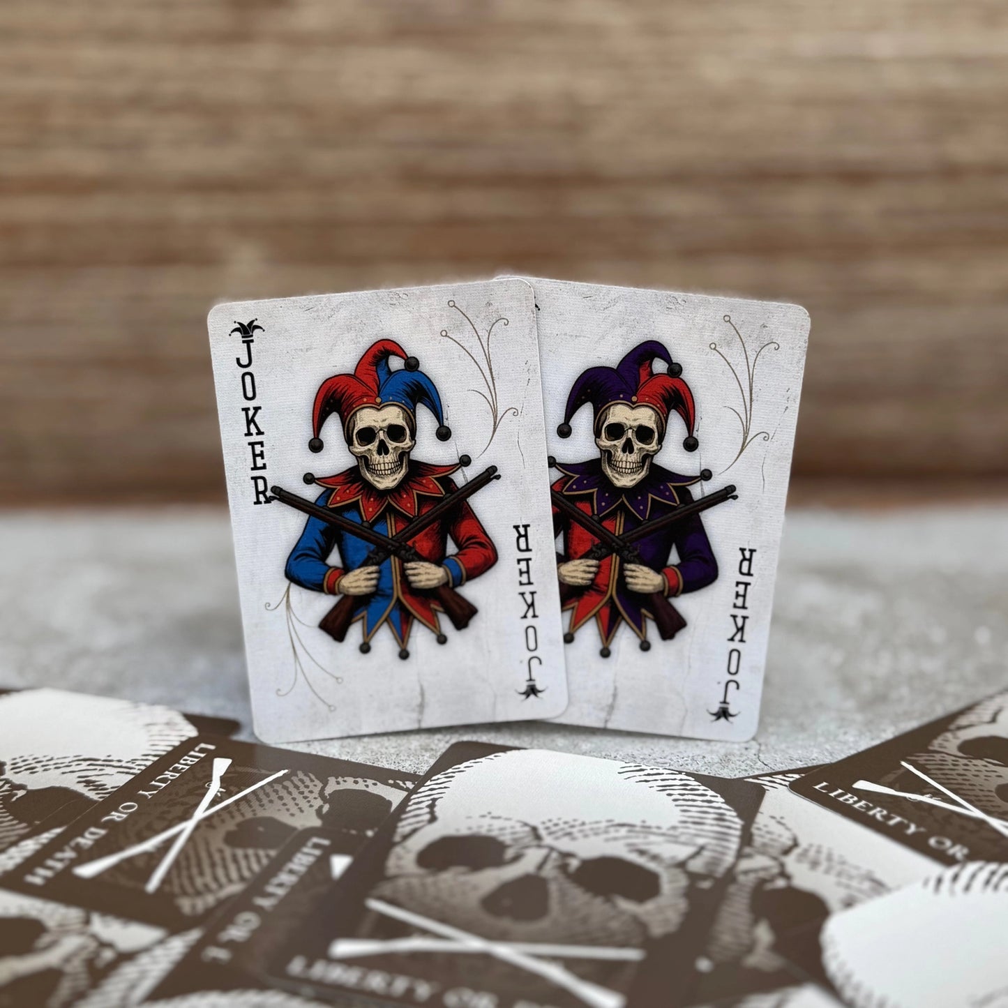 Liberty or Death Playing Cards