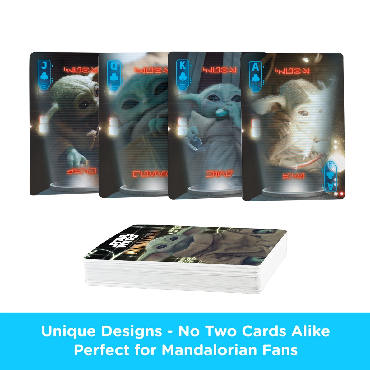 Star Wars Mandalorian Grogu Playing Cards by Aquarius