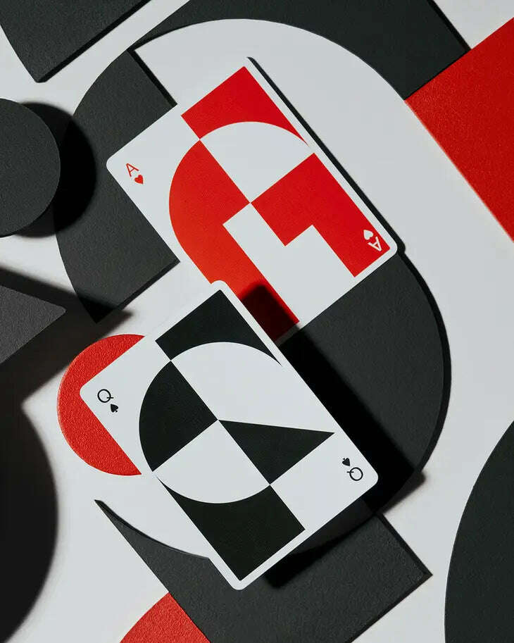 PlayingCardDecks.com-Just Type v1 Playing Cards USPCC