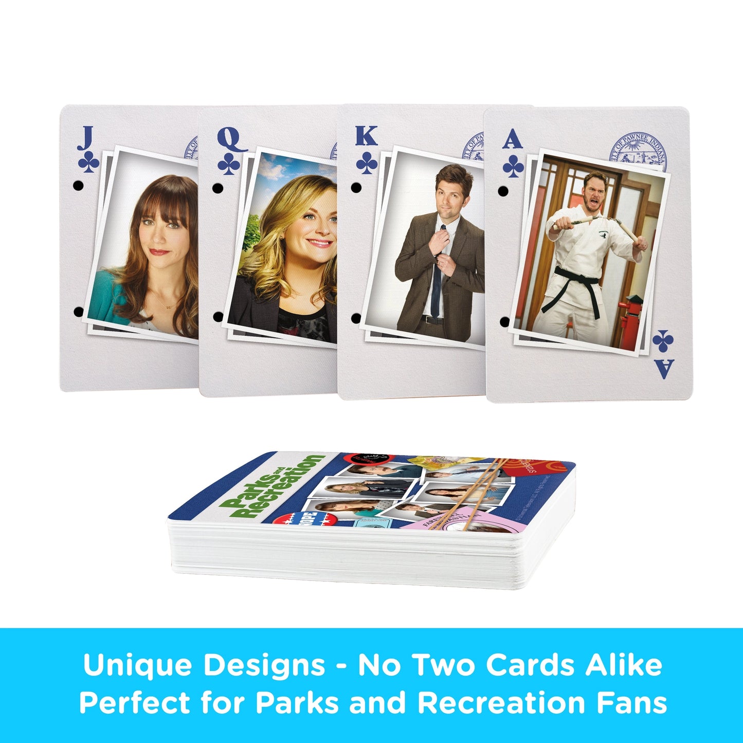 Parks and Recreation Playing Cards - Pawnee is First in Friendship