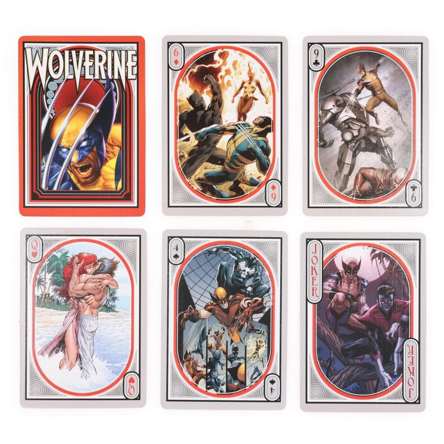 Marvel Wolverine Playing Cards by Aquarius