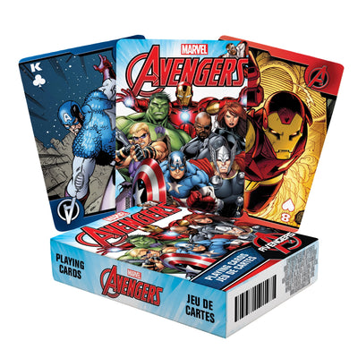 Marvel Comics Avengers Playing Cards - With Great Power Comes Great Responsibility - Aquarius