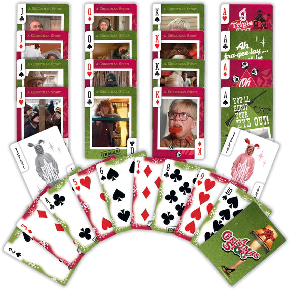 A Christmas Story Playing Cards by Masterpieces