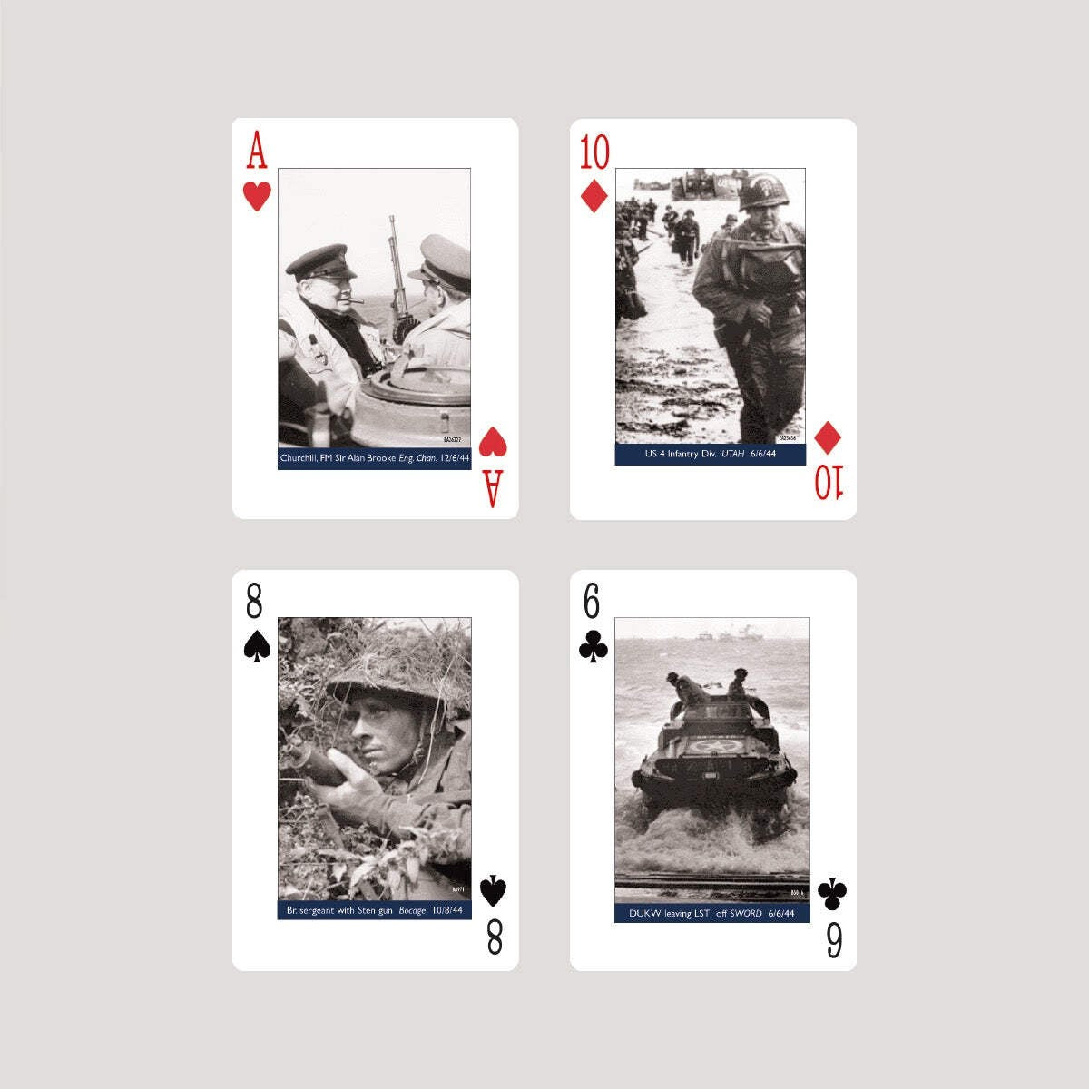 D-Day Commemorative Playing Cards Piatnik