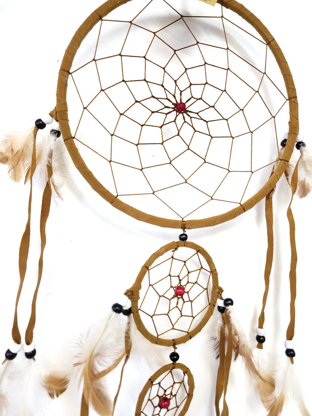 Dream Catcher Three Circles - Brown