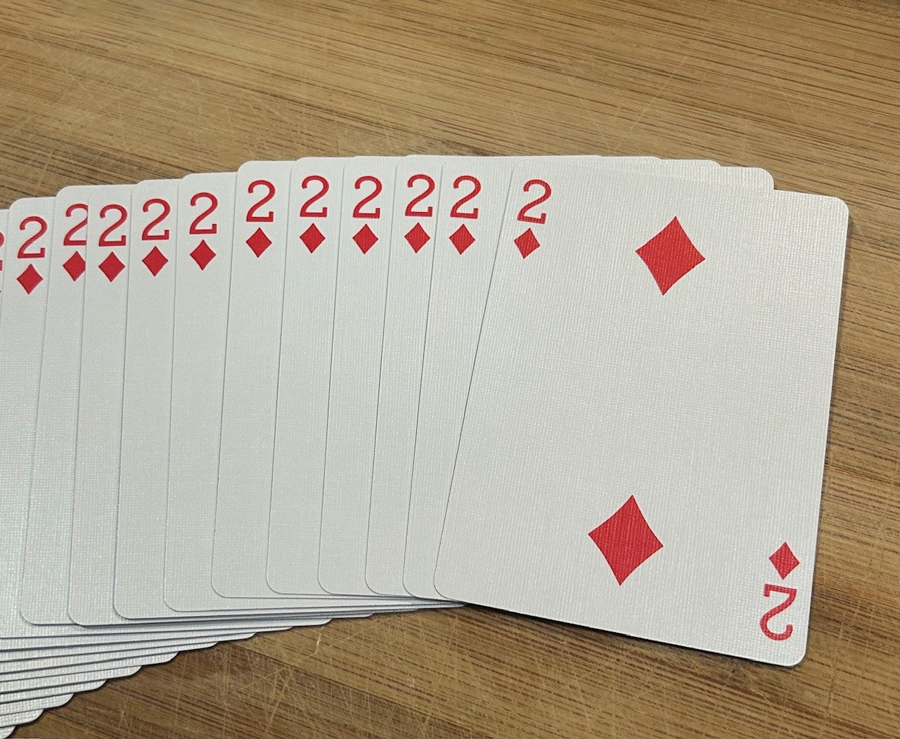 Blue One-Way Forcing Deck - 2 of Diamonds