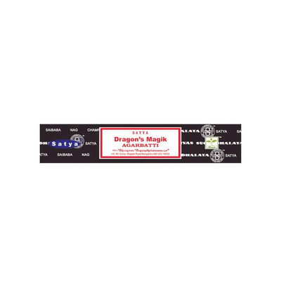 Satya - Dragon's Magik Incense Sticks - 15 G.