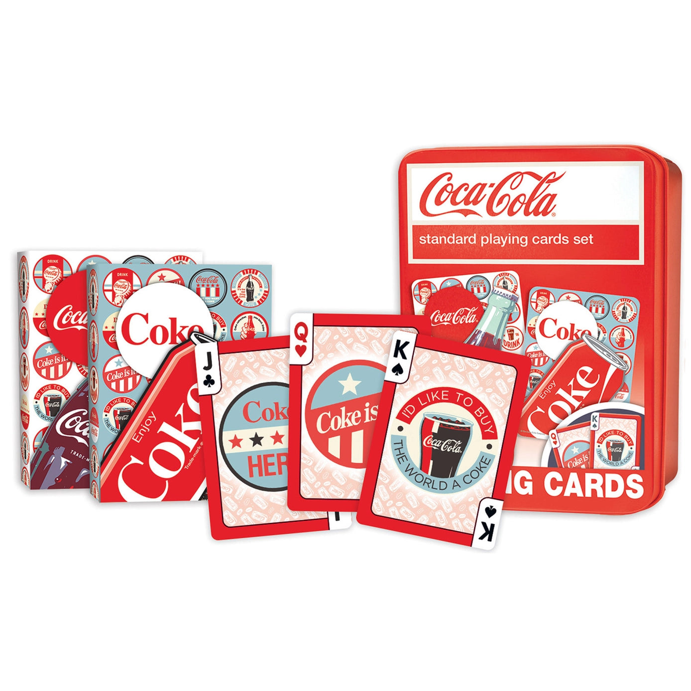Coca-Cola Playing Cards 2-Pack by Masterpieces