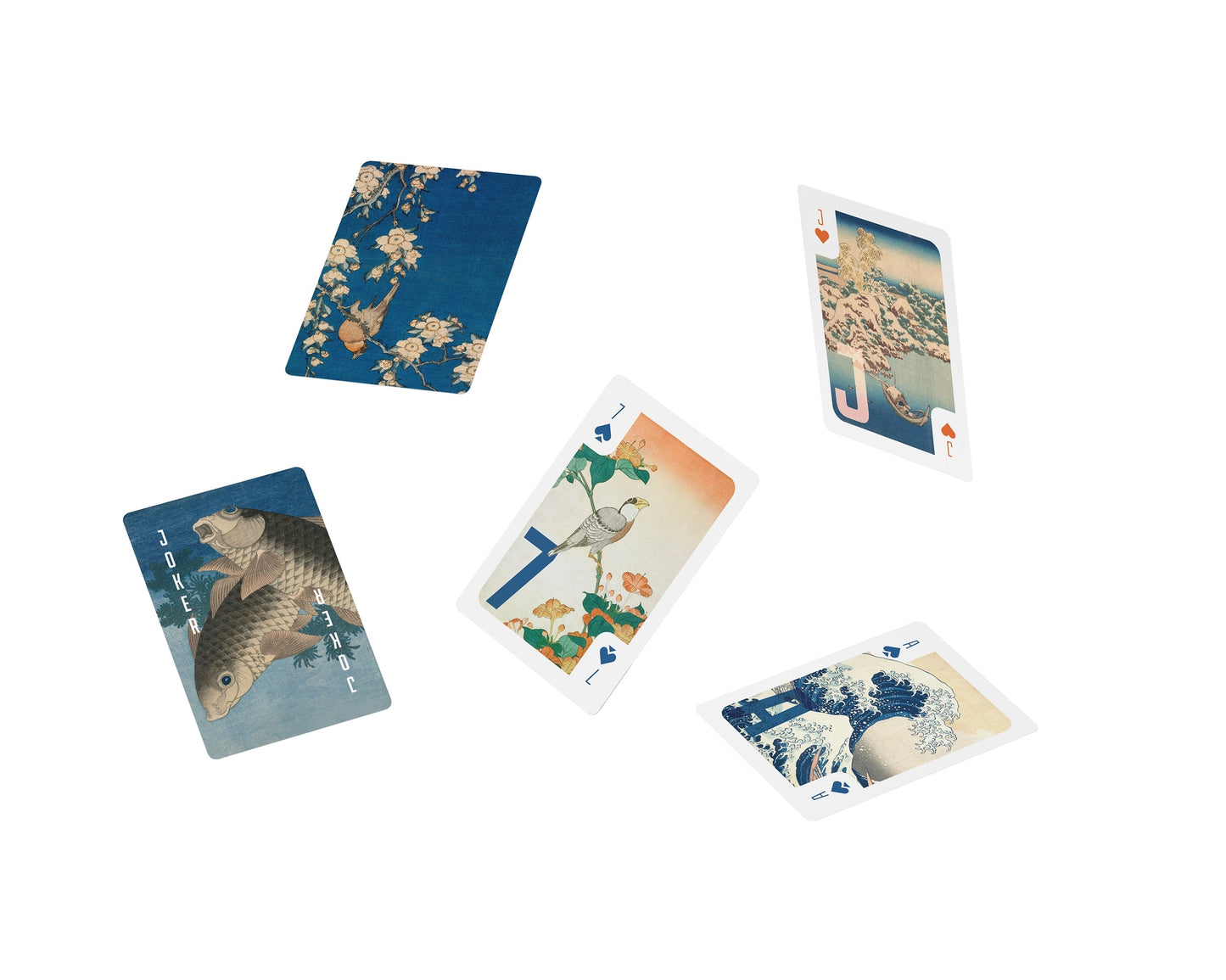 Hokusai Playing Cards with Magnetic Tuck Box