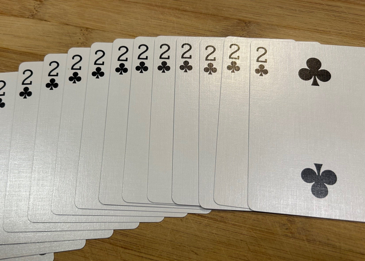 Red One-Way Forcing Deck - 2 of Clubs