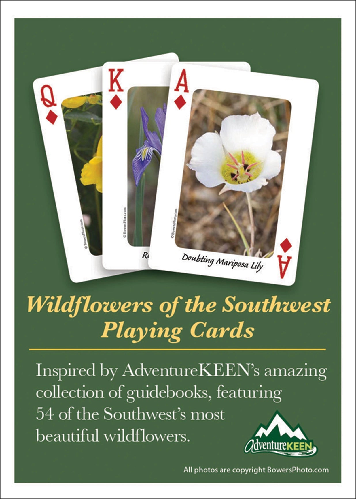 Wildflowers of Southwest Playing Cards