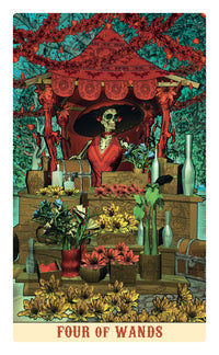 Santa Muerte Mini Tarot Deck