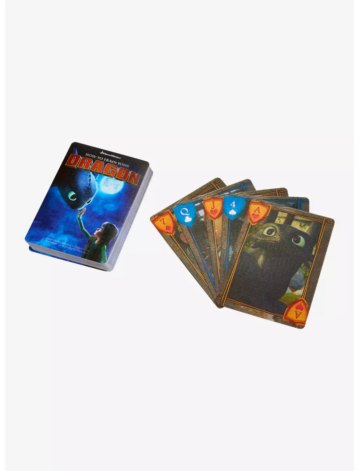 How To Train Your Dragon Playing Cards by Aquarius