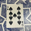 Blue One-Way Forcing Deck - 9 of Spades