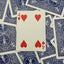 Blue One-Way Forcing Deck - 4 of Hearts
