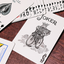 Green Rider Back Bicycle Playing Cards Deck