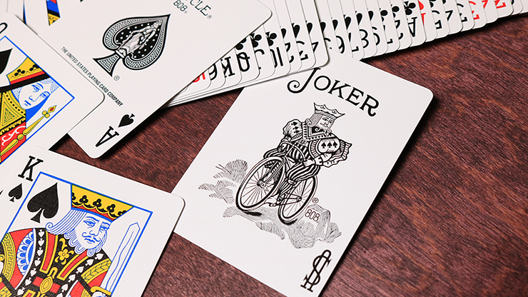 Green Rider Back Bicycle Playing Cards Deck