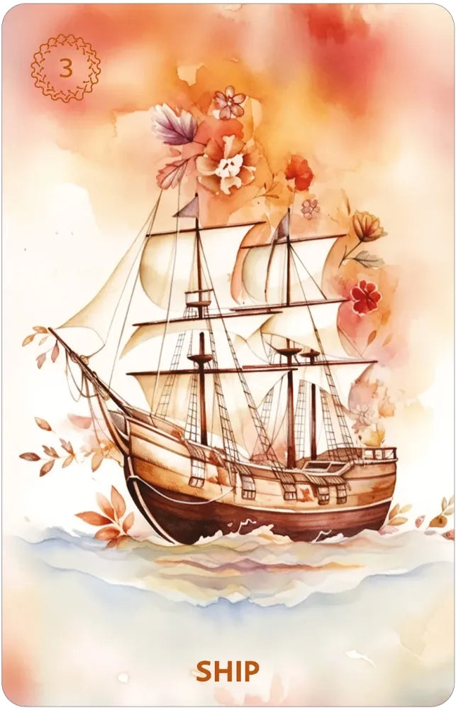 Autumn's Embrace Lenormand