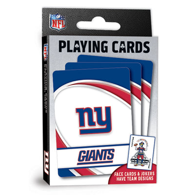 New York Giants Playing Cards - Let's Go Giants!