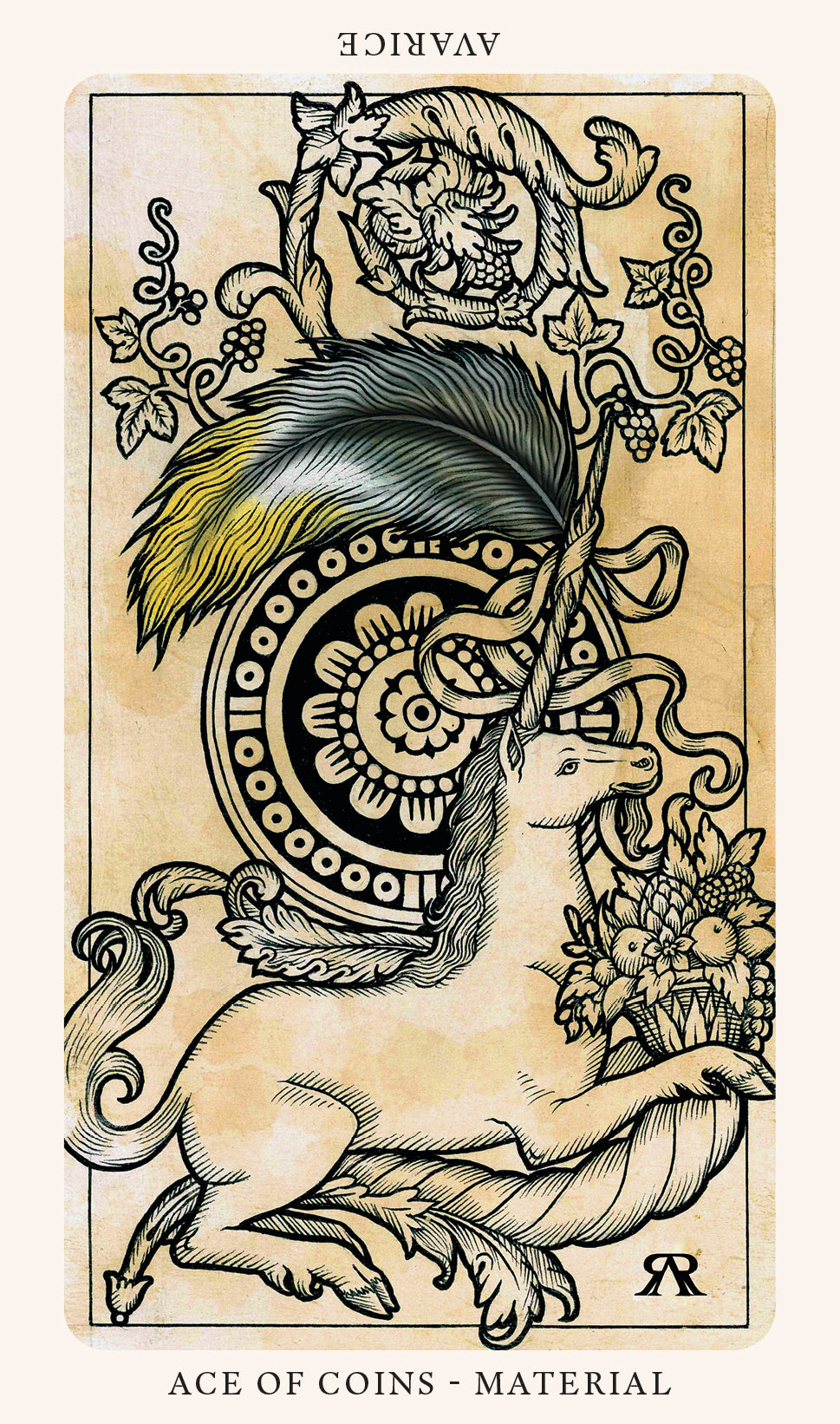 The Medieval Feathers Tarot The Medieval Feathers Tarot