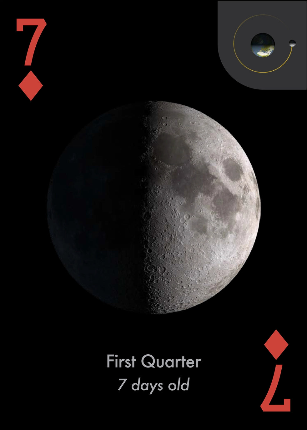 Moon Playing Cards