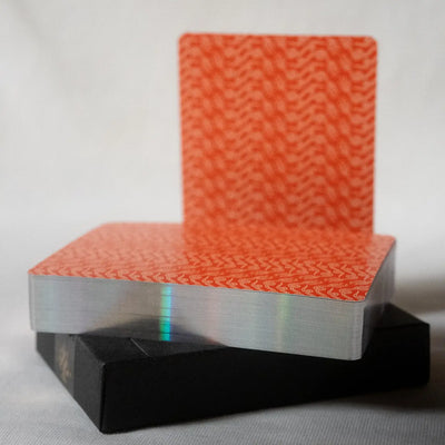 No Borders Edition 2 Crown Back RED - Holo Gilded Limited Edition Playing Cards by Joker and the Thief