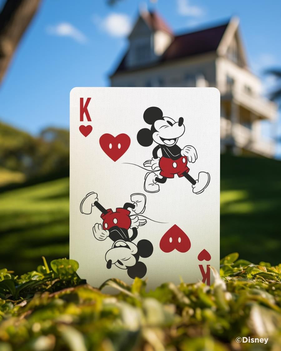 Disney Classic Mickey Mouse and Donald Duck inspired Playing Cards Set