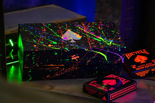 Bicycle Neon Solar-Orange Playing Cards