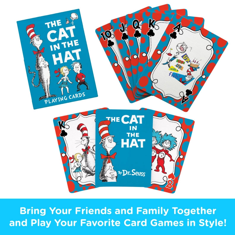 The Cat in the Hat Playing Cards by Aquarius