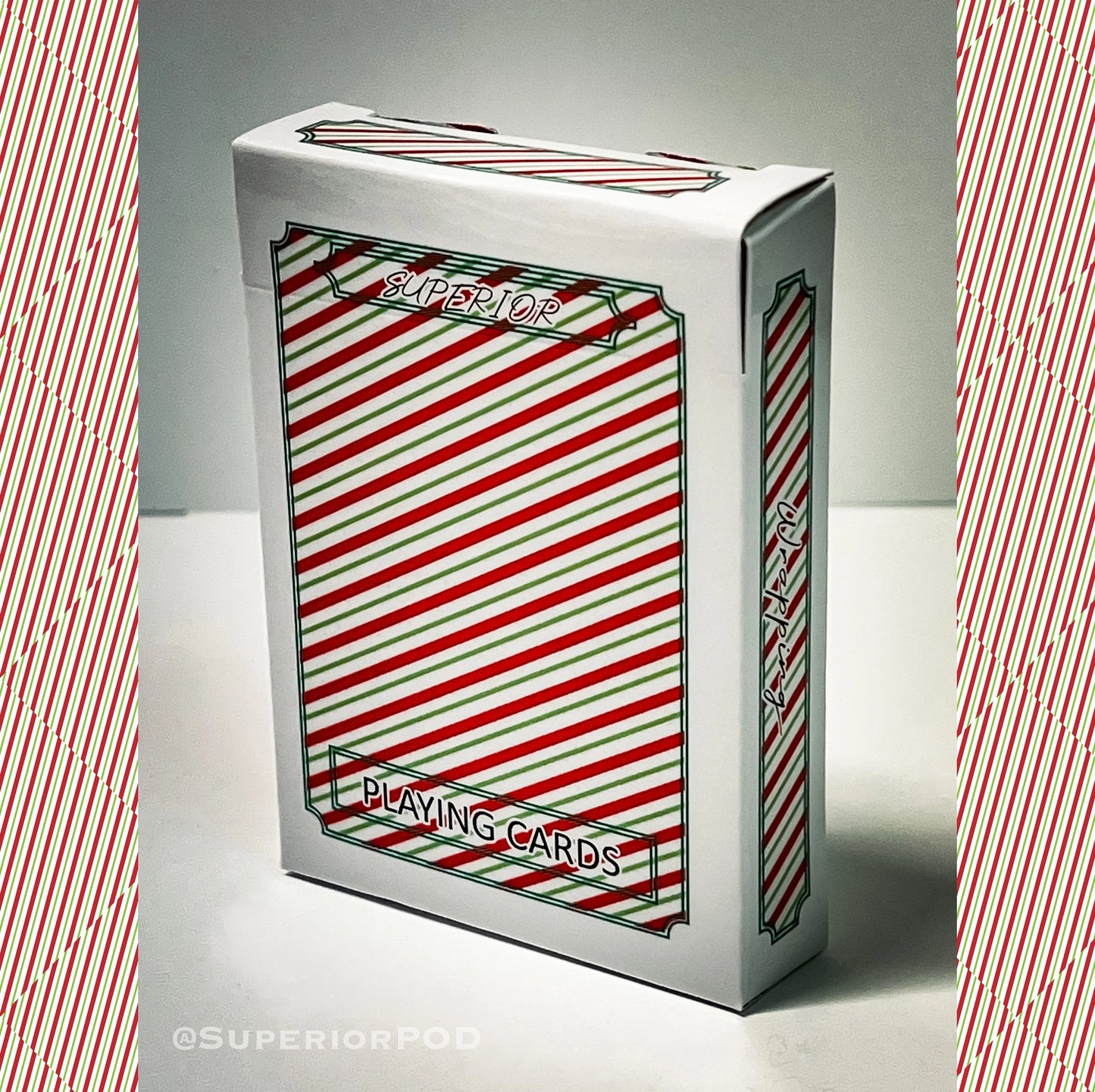 Christmas Wrapping Playing Cards