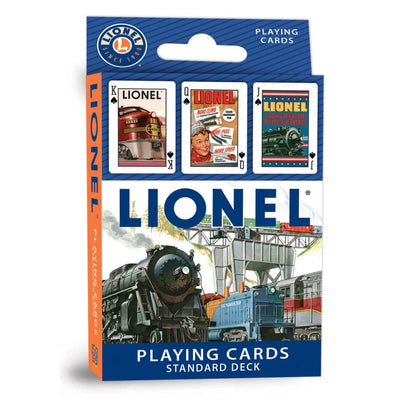 Lionel Trains Playing Cards by Masterpieces