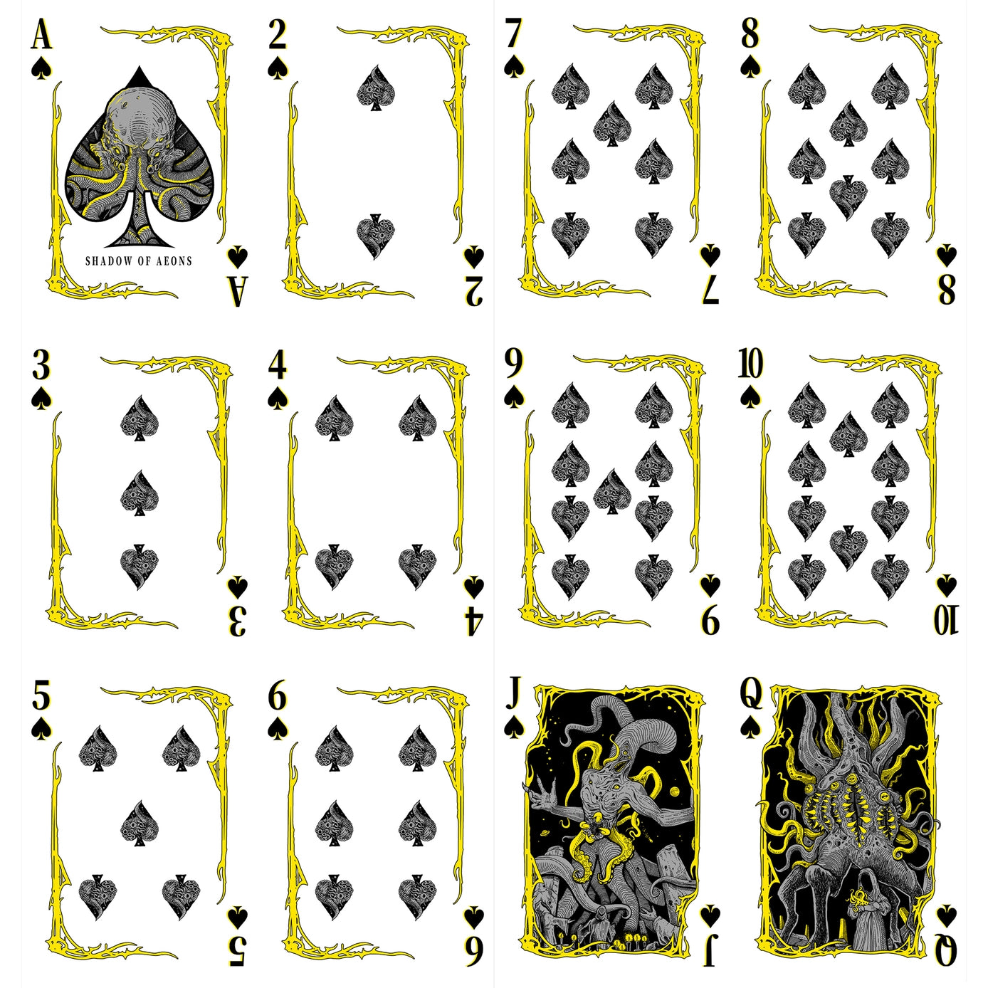Shadow of Aeons Playing Cards