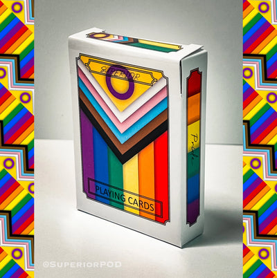 Pride Playing Cards, Rainbow Lgbtqia+ Flag Card Deck