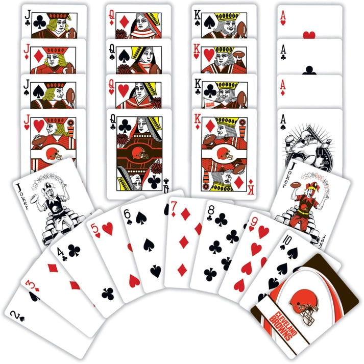 Cleveland Browns Playing Cards by Masterpieces