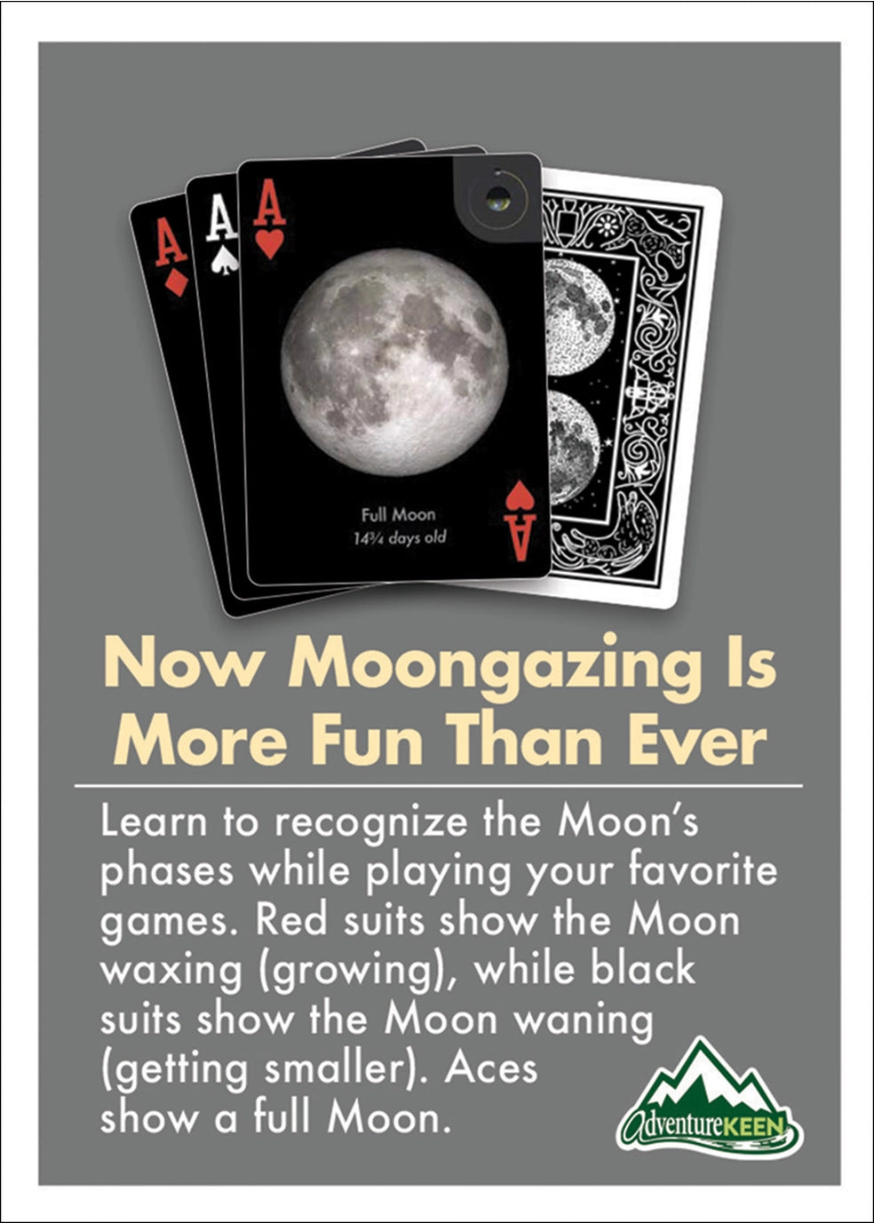 Moon Playing Cards