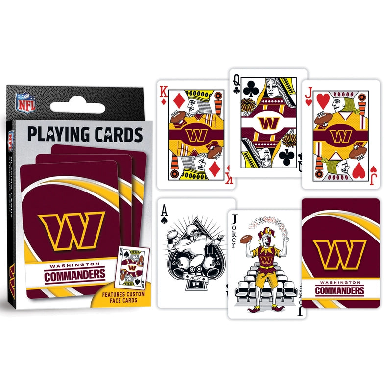 Washington Commanders Playing Cards