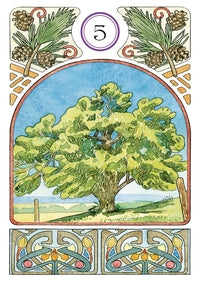 Art Nouveau Lenormand Oracle Deck Lo Scarabeo