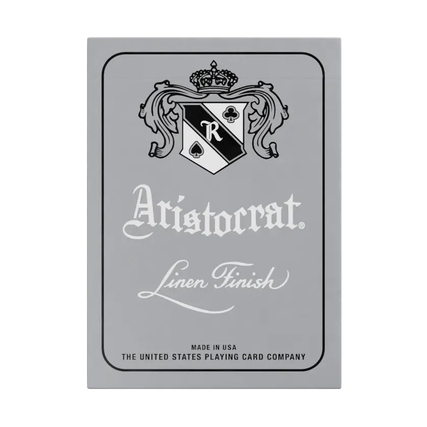 Aristocrat 727 Silver 110th Anniversary Playing Cards