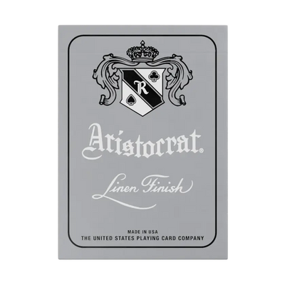 Aristocrat 727 Silver 110th Anniversary Playing Cards