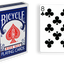 Blue One-Way Forcing Deck - 8 of Clubs