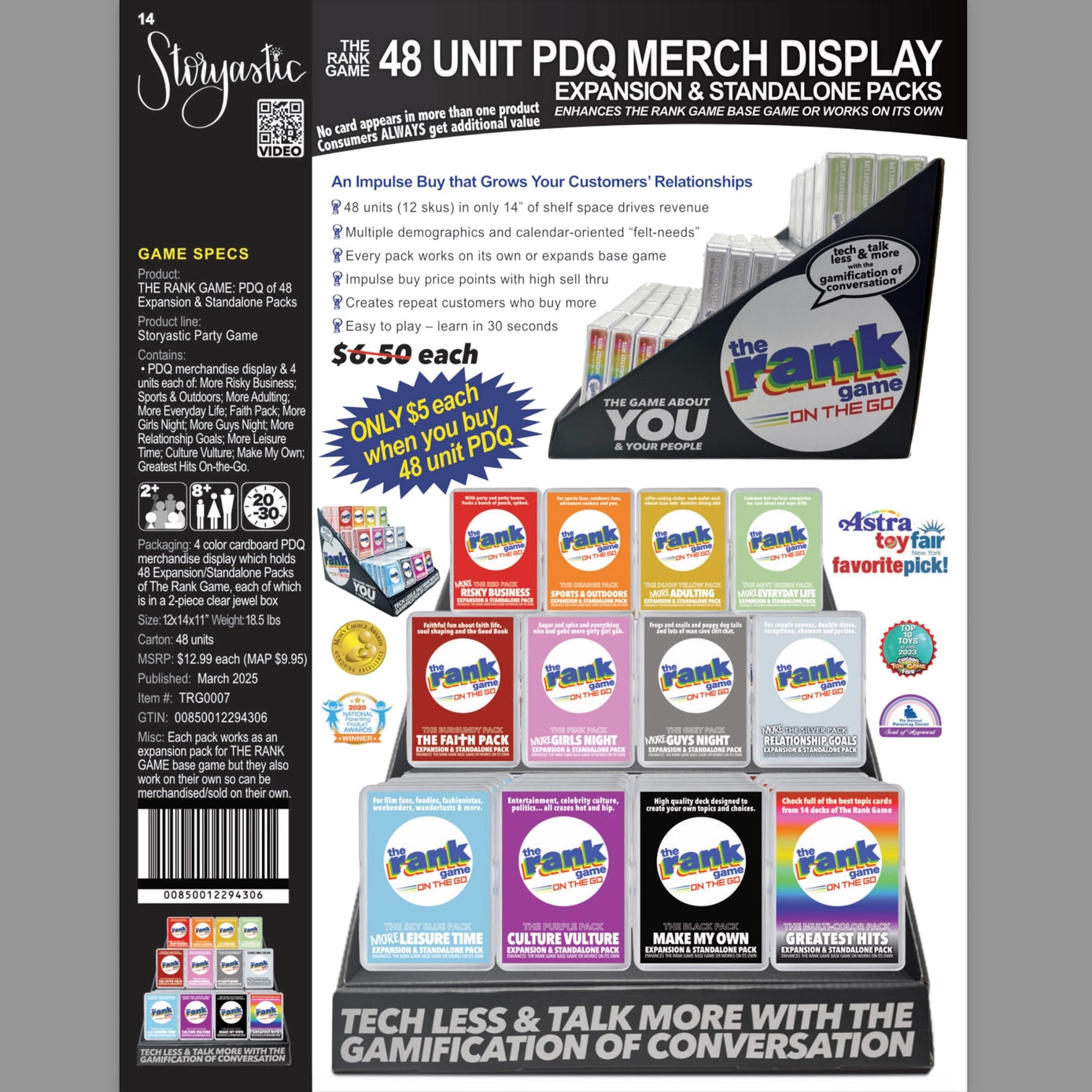 The Rank Game On-The-Go: Greatest Hits