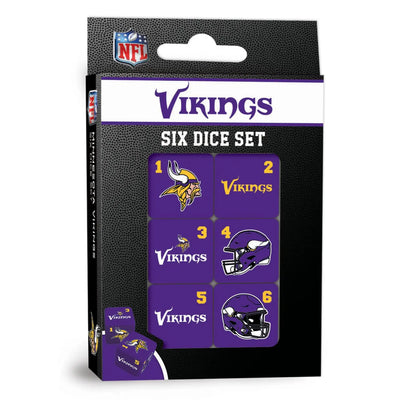 Minnesota Vikings Dice Set by Masterpieces