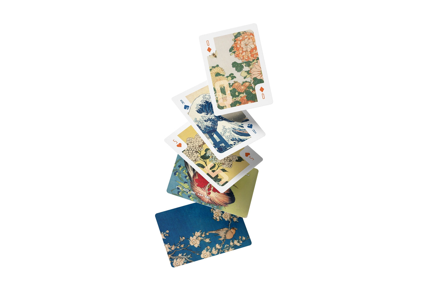 Hokusai Playing Cards with Magnetic Tuck Box