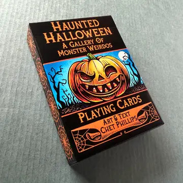 Haunted Halloween: Gallery of Monster Weirdos Playing Cards