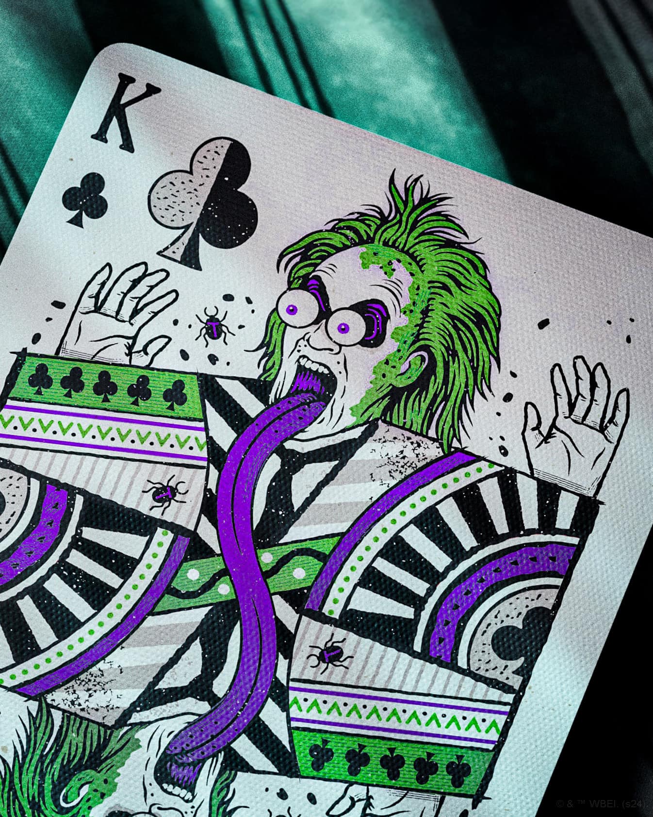 Beetlejuice, Beetlejuice...BEETLEJUICE! Premium playing cards