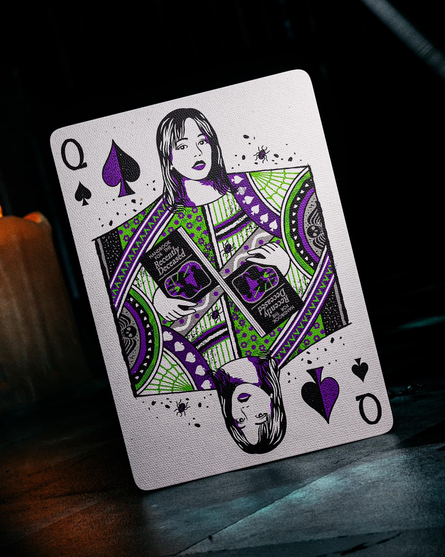 Beetlejuice, Beetlejuice...BEETLEJUICE! Premium playing cards