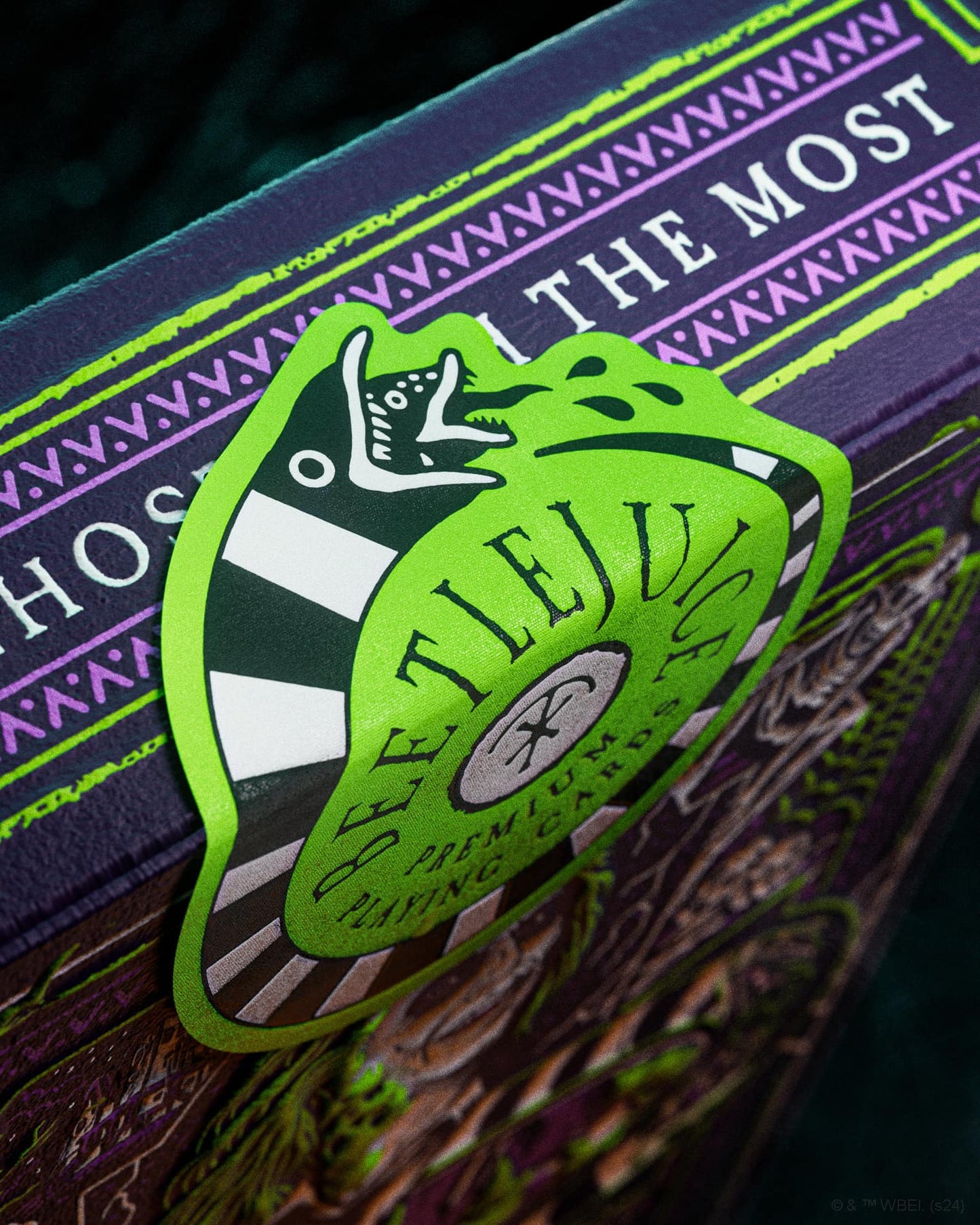 Beetlejuice, Beetlejuice...BEETLEJUICE! Premium playing cards