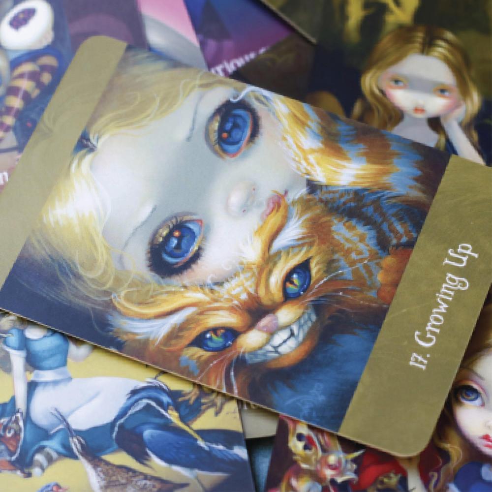 Wonderland Rune Oracle Alice: The Wonderland Oracle - Pocket Edition – PlayingCardDecks.com